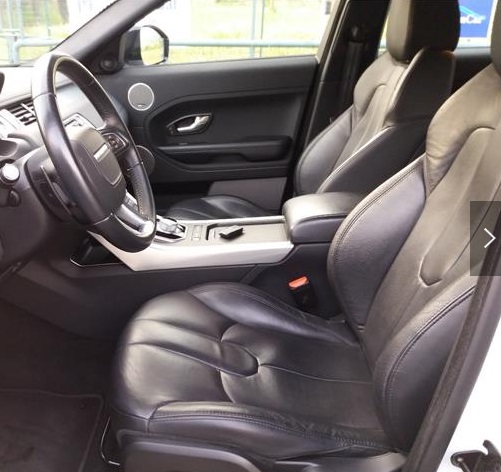 Left hand drive car LANDROVER RANGE ROVER EVOQUE (01/06/2014) - 